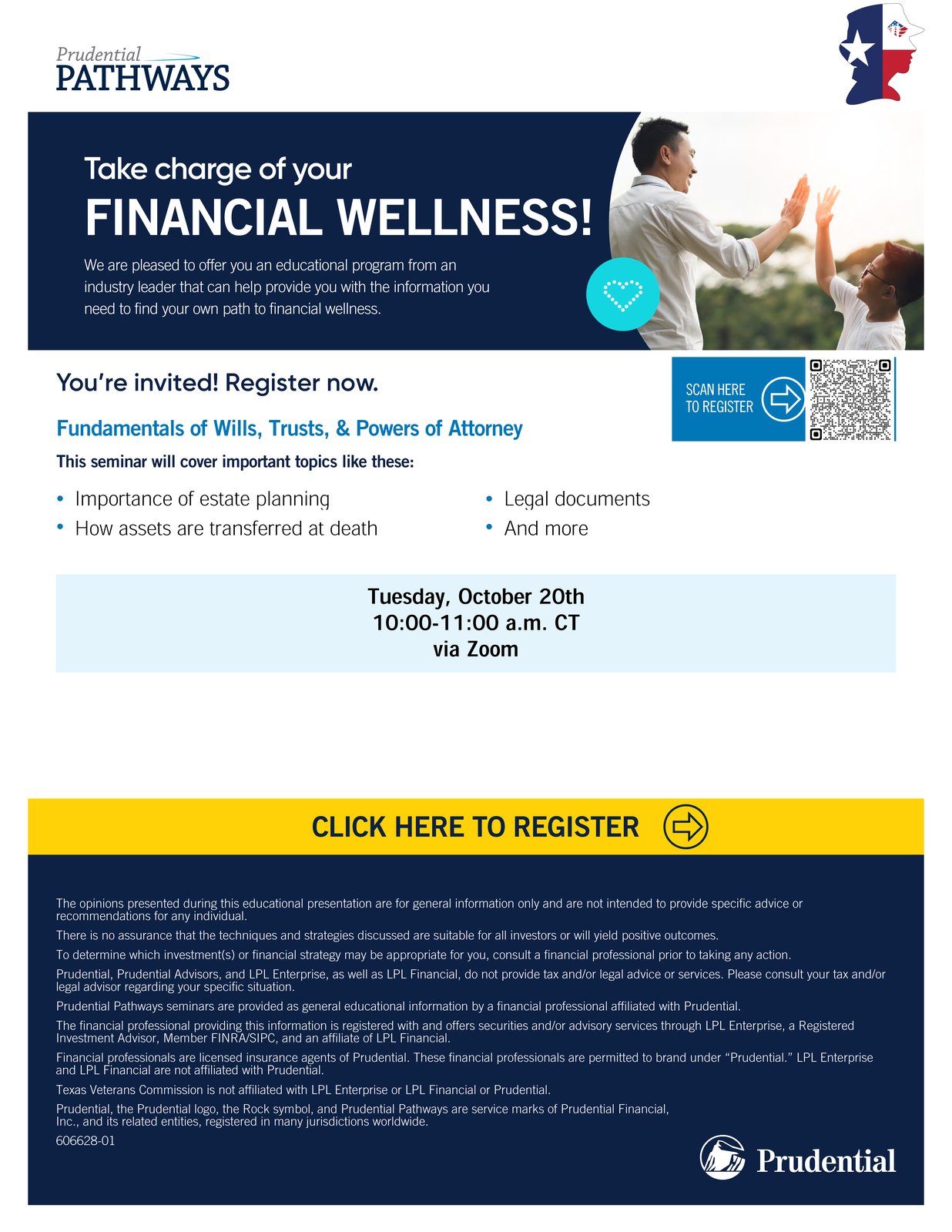 Wills Trusts POA seminar flyer