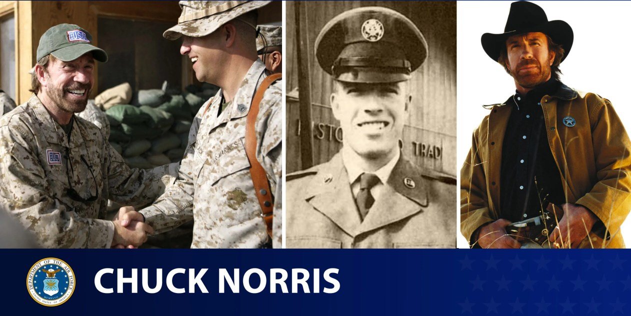 A Tribute to Chuck Norris: Air Force Veteran & Martial Artist—American Patriot
